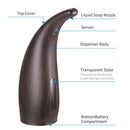 300ml Premium Touchless Battery Operated Electric Automatic Soap Dispenser