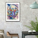 5D DIY Full Drill Square Diamond Painting Flower Butterfly Cross Stitch Kit