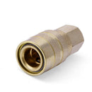 5Pc Solid Brass Quick Coupler Set Connector Air Hose Fitting 1/4" NPT Female