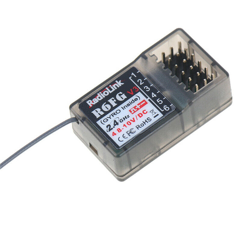 2.4GHz 4CH R6fg Receiver gyro inside for Radiolink RC4gS/R6FG TransmitterBX