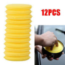 12PCS Car Foam Waxing Pads Vehicle Sponge Applicator Clean Paint Polishing Set