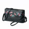 Casual Sheepskin Women Flower Print Shoulder Crossbody Clutch Bag (Style 2)