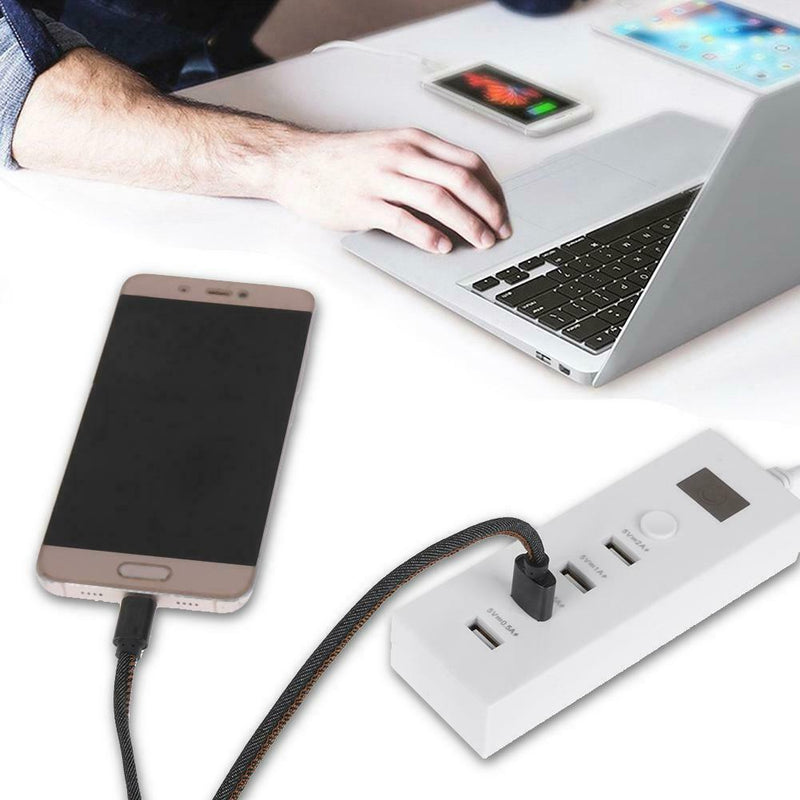 5V 2A Portable US Plug Home Travel Quick Charging 4 USB Port Charger Hub