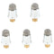 5 Pieces Replacement Fiber Tips for Capacitive Stylus Pens Diameter 6.0mm