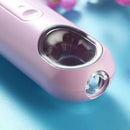 White 22 Ml Mini Nano Mister Spray Bottle Battery Operated Facial Steamer M E2Q8