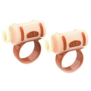 Drum Stick Control Clip Drumsticks Aid Auxiliary Hand Grip Loop White