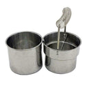 Double-Layer Filterable Portable Clip Pen Stainless Holder Wash Pen Steel Y Y5Y3