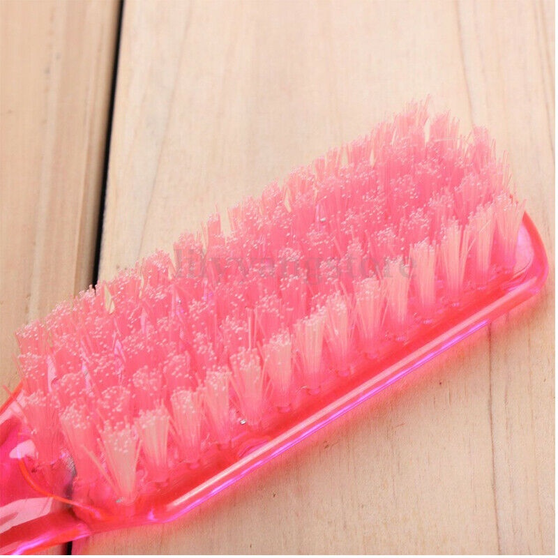 Professional New Nail Art Manicure Wash Tool Dust Cleaning Brush Rectangl GUD