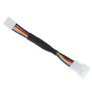 2*4Pin Fan noise reduction deceleration line resistor cable for PC cooling fanOZ