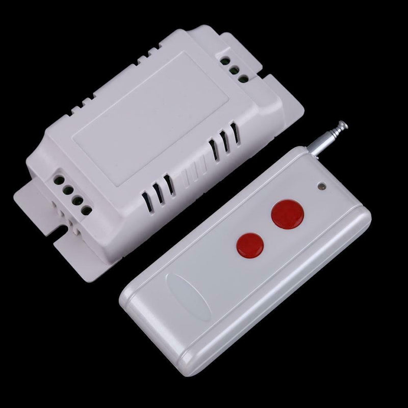 AC85V-260V 10A 2CH Receiver Learning Code & 2 Key Transmitter 200M 315MHZ