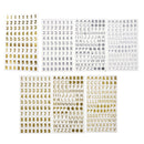 7Pack Self Adhesive Alphabet Letters Numbers Scrapbooking DIY Craft Stickers