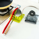 Dish Tray Rack Kitchen Organizer Shelves Plastic Spoon Spatula Pot Lid Chop