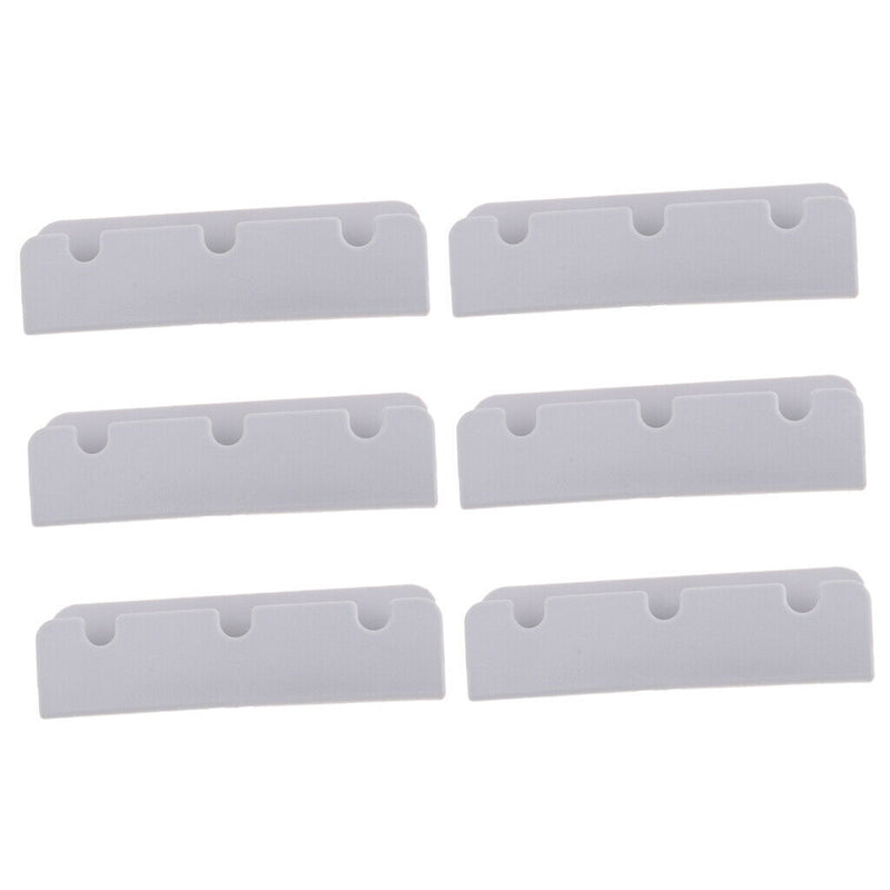 6x PVC Boat Seat Hook Clips Brackets Parts For Inflatable Dinghy Yacht