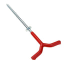 Outdoor Screw Fixed Nail Ice Auger Spiral Drill Rod Holder Fishing Tackle