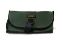 Outdoor Travel Picnic Sports Portable Folding Toiletry Bag Army Green Unisex