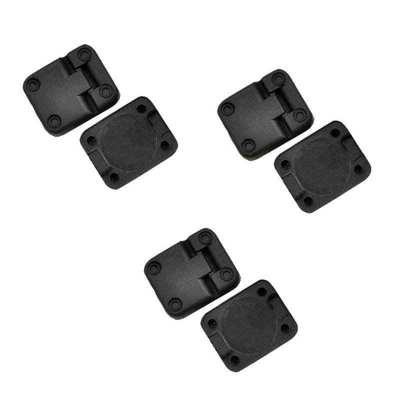 1:10 Scale RC Car Spare Parts Door Hinges 6x Black for Traxxas TRX-4 Models