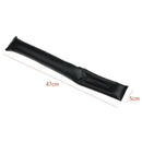 Black Car Seat Void Leakproof Filler Soft Pad Drop Stop Blocker Leather