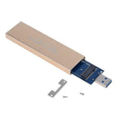 M.2 NGFF SSD to USB3.0 Type-A Adapter Flash Hard Drive External Enclosure