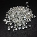 100x Crystal Rhinestone Sew On Loose Faceted Beads for DIY Sewing Crafts 7mm