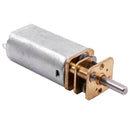 10RPM 6V 60milliampere ma 3 mm shaft mini DC geared gear box motor for DIY