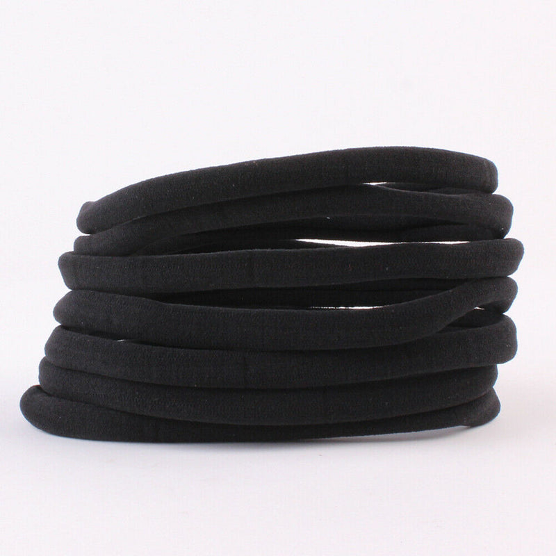 10pcs Baby Infant Soft Cotton Headband Stretchable Head Wear Hair Bands