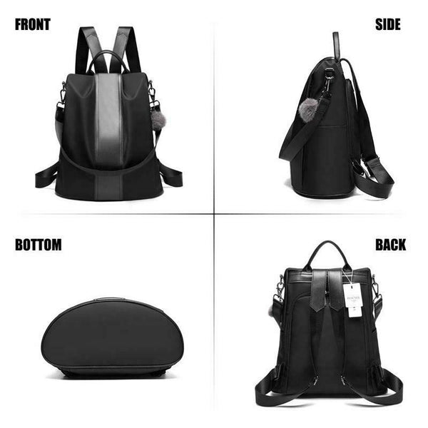 Women Backpack Purse Waterproof Anti-theft Rucksack Lightweight School Shou W2E5