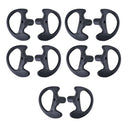 5Pairs Silicone Soft Ear Bud For Covert Acoustic Tube Earpiece For Two-way Radio
