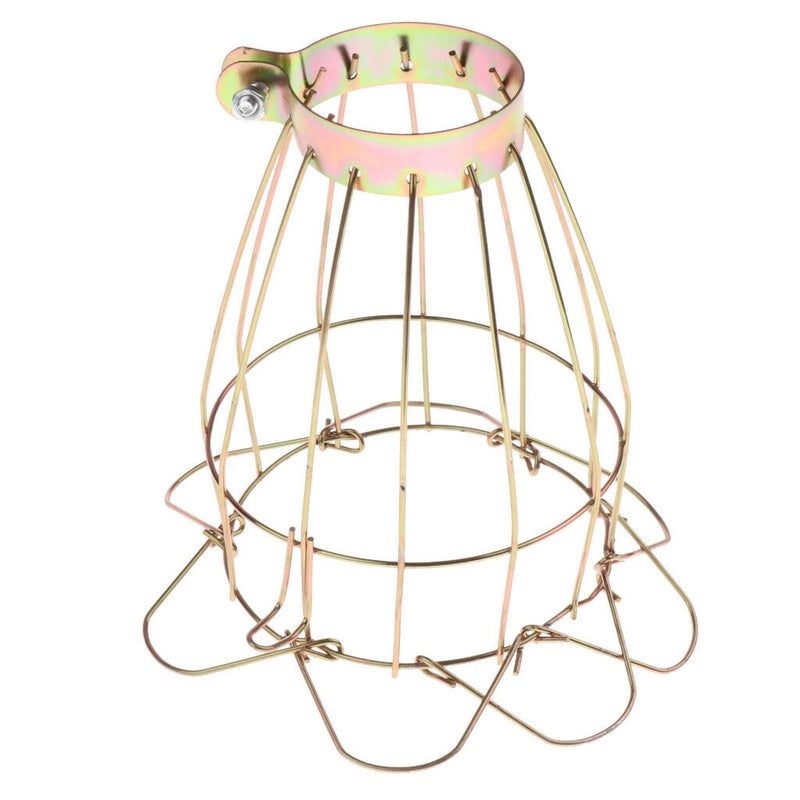 2pcs Reptile Protective Lamp Screen Anti-Scald Protective Guard Golden