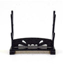 Sword Dagger Cane Gun Table Top Stand Double Display Stand Rack Wood-Neu W1 V8Y5