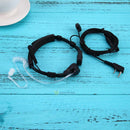SN9F 2 Pin Covert Acoustic Tube Earpiece Headset PTT Throat MIC for Baofeng UV5R