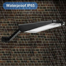 5000Mah Outdoor Solar Light With 66Pcs Led 1000Lm Adjustable Angle Wireless