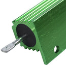 Chassis Mounted Aluminum Shell 100W 0.2 Ohm Wirewound Resistor Green W9J4
