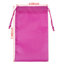 2 Pcs Rose Red Yoga Resistance Band Bag Yoga Accessories FTJ.AU