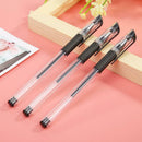 10pcs 0.5mm Neutral Black Refill Gel Pens Office School Supply Stationery A