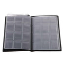 120Pcs Coin Album Storage Holder Case Wallet Book Folder Collecting - Red