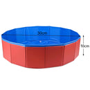 Pet Bathtub Summer Foldable Dog Cat Swimming Pool PVC Dogs Clean Bathing Tub FT