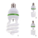 2 Pcs E27 Negative Ion Spiral Light Bulb Ionizer Anion Air Purifier Bulb 18W