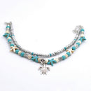 Boho Ankle Bracelet Women Fashion Bead Adjustable Beach Anklet Gift Shell Chain