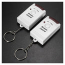 Wireless IR Motion Sensor Detector & 2 Remote Home Security Burglar Alarm S B3W7