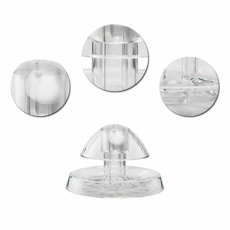 Aquarium Fish Plant Tank Plastic Clear Snail Trap Catcher Plants Pest Box New gh