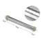 Adjustable Stainless Steel Rolling Pin with 4 Thickness Rings for Baking 17 inch