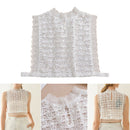 Sexy Women's Sleeveless Stand Collar Lace Low-cut Summer Fitted Tank Top Shirts