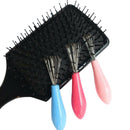Hair Brush Comb Cleaner Embedded Beauty Tool Plastic Cleaning Removable Handle