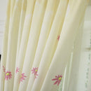 1M*2M  Floral Tulle Voile Door Window Curtain Drape For Tulle Curtains Hot OSQ