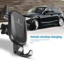 B015 Fast Charge 10W Qi Wireless Charger Gravity Air Vent Car Phone Holder