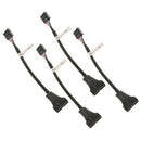 4x USB 3.0 20-pin to USB 2.0 Motherboard 9 pin Internal Cable Adapter Connector