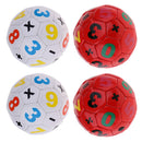 4pcs Unisex Kids Children 6inch Dia. Football Soccer Ball Training Aid