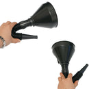 Oil Fuel With Strainer Funnel Car Refueling Tool Flexible Handle Detachable