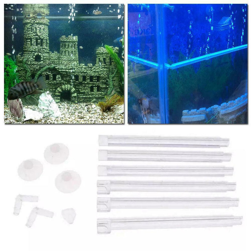 Bubble Tube Air Stone Air Oxygen Aeration Pump Curtain Aquarium Fish Tank