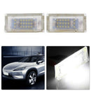 2Pcs Super White Led Rear License Plate Lights for Bmw 3 Series E46 4D Seda